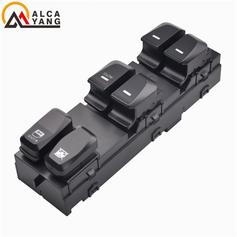 93570-2S910 Power Window Master Switch RHD Right Hand Driver Controller Button For Hyundai IX35 Tucson 2009-2015