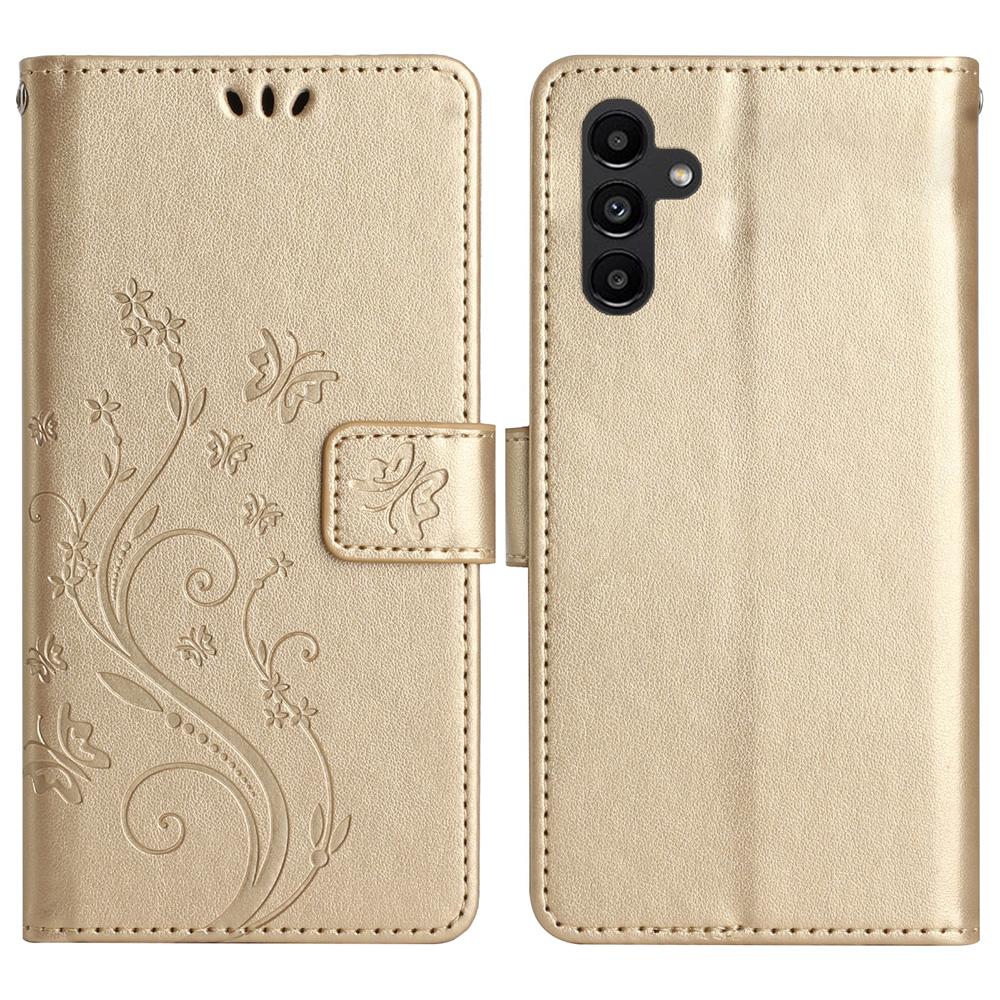 Чехол для Samsung Galaxy S25 из ПУ кожи, чехол-кошелек для телефона с ремешком