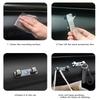 Volkswagen Car Mini Storage Hook Metal Adhesive Hooks Storage Rack For VW GTI Polo Golf Passat Tiguan Arteon Jetta T-ROC ID.4 CCNB7 