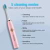 Электрическая зубная щетка для домашних животных, инструмент для чистки зубов собак и кошек, USB-перезаряжаемая электрическая зубная щетка для собак со сменной головкой