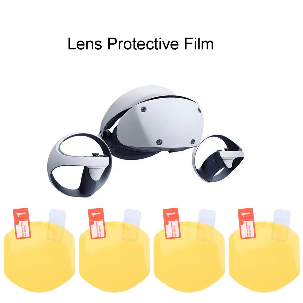 Прочные защитные пленки для линз VR Мягкая защитная пленка для VR очков PS VR2 Водонепроницаемая пленка Пылезащитная крышка для линз VR