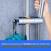 Регулируемый кронштейн для душа, универсальный держатель для душевой рейки 15x4 см, держатель для подъемного стержня, сменный кронштейн