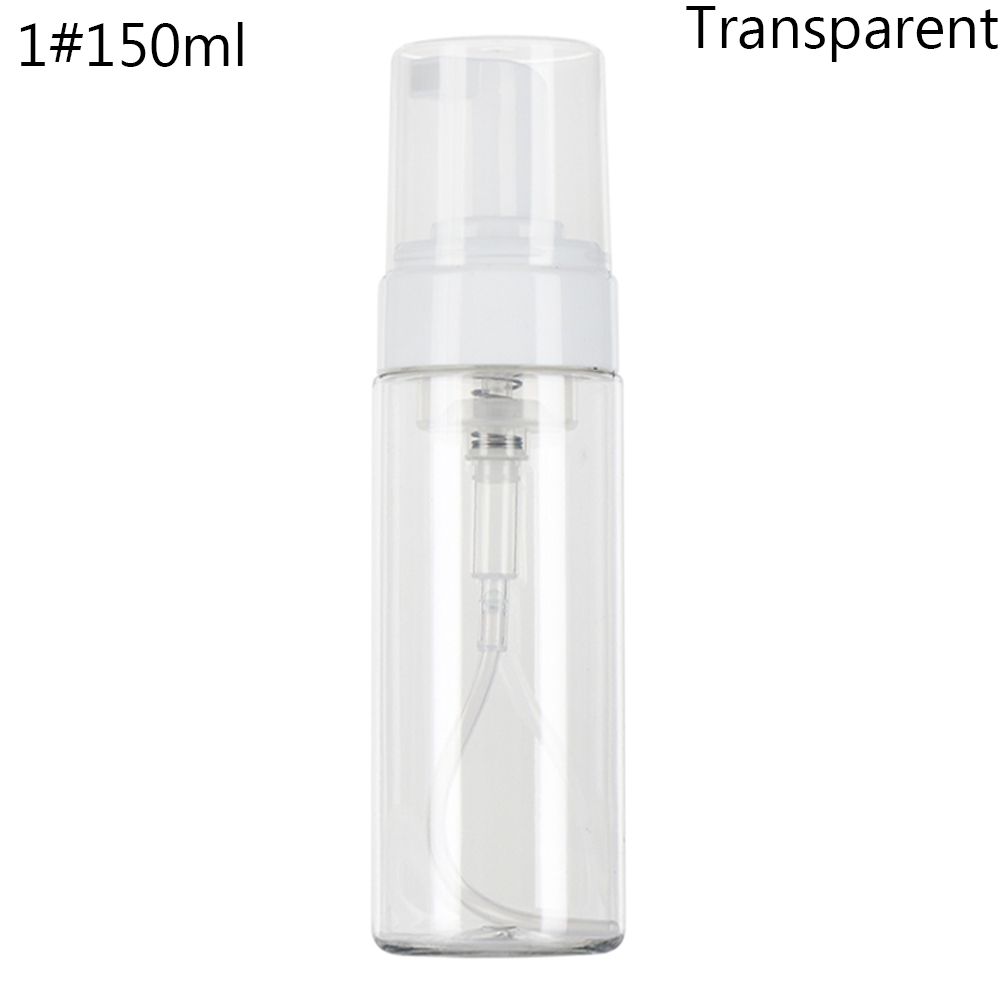Hand Sanitizer Shampoo Shower Gel Soap Dispenser Clear Foaming Bottle Pump Container Liquid