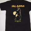 РАСПРОДАЖА Новая Популярная Футболка The Alarm Черная Хлопок Полный Размер Унисекс
