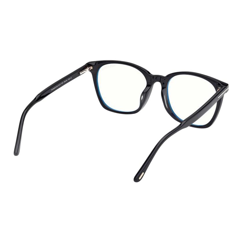 TF T-Shaped Logo Irregular Acetate Sunglasses Women sunglasses Black TFF6052DB