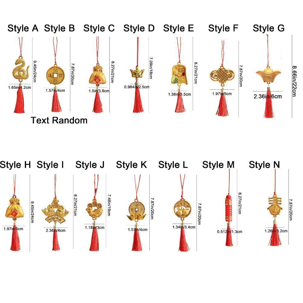 Милый год змеи, удачный подвесной орнамент, пластиковый фен-шуй, амулет для украшения дома