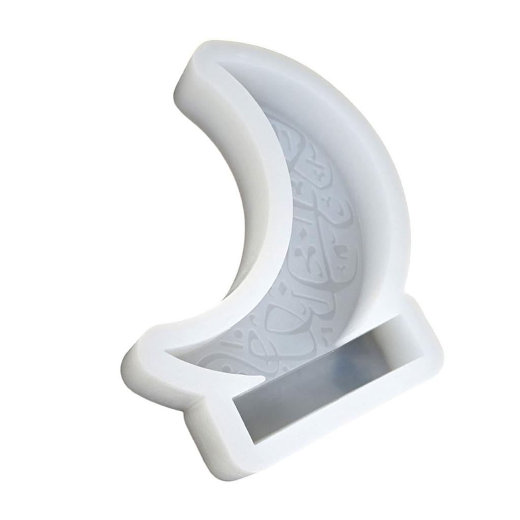 Moon Castle Pattern Silicone Mold Fondant Chocolate Mold Scented Candle Mold Table Ornament Epoxy Resin Mold Nonstick