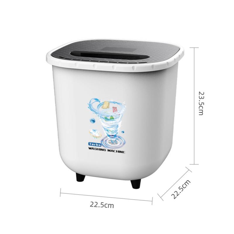Мини-стиральная машина с прямым и обратным вращением, портативная стиральная машина с автоматическим отключением питания, турбо-стиральная машина