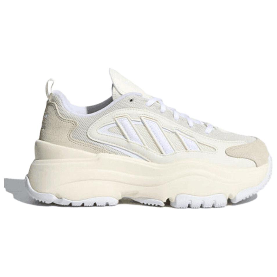 adidas Оригинальные OZGAIA Низкие массивные кроссовки Женские Бежевые KJ7307