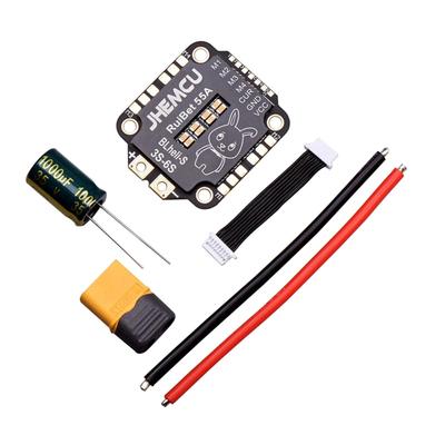 JHEMCU RuiBet 55A BLHELI_S Dshot600 3-6S Бесщеточный регулятор скорости 4 в 1 30X30 мм для полетов FPV вольным стилем