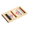 Fast Puck Game Football Kids Adults Table Wooden Hockey for Child Hand Eye Coordination