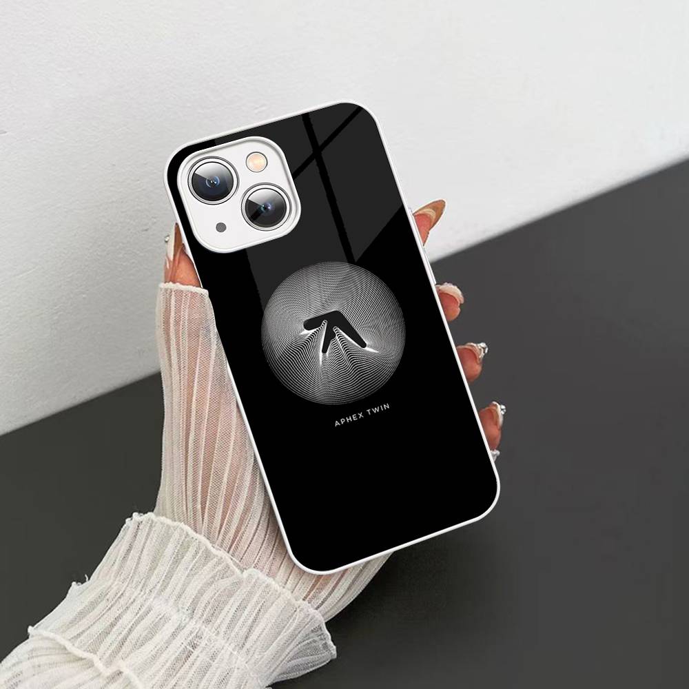DJ A-Aphex T-Twin Закаленное Стекло Для Iphone 14 13 12 11 Pro Mini XS MAX 14Plus X XS XR Чехол