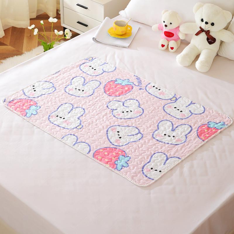 Sheep Bear Strawberry Rabbit Dog Pattern Physiological Pad Mattress Washable
