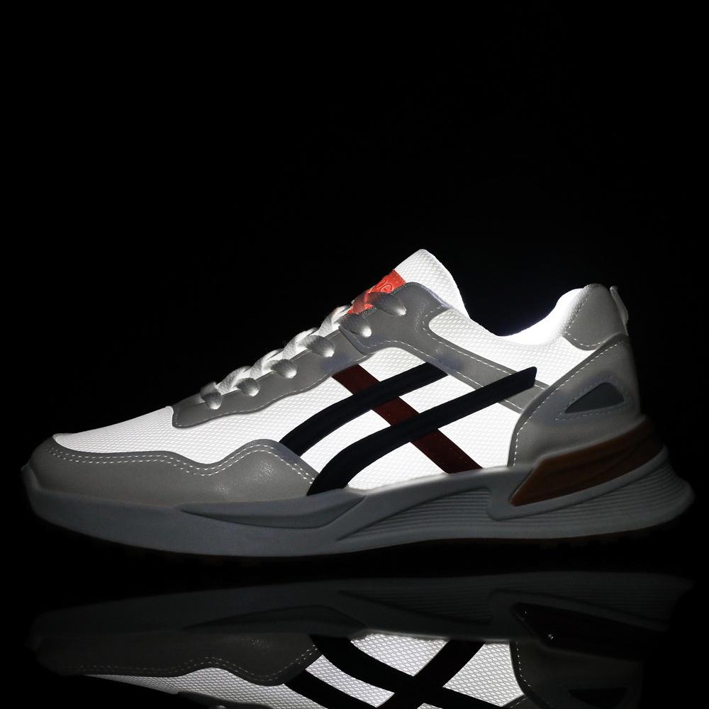 2025 Spring and Autumn New Men's Sports Shoes Breathable Casual Shoes Men's Shoes Versatile Trend Running Shoes Student Single Shoes