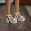 Original High Heels Shoes Quality Super Model Boots High Quality 1/6 Doll Shoes  Doll Accessories