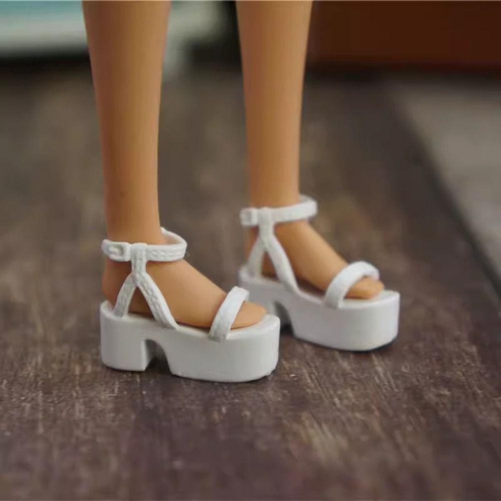 Original 1/6 Doll Shoes Quality Figure Doll Sandals New Doll Casual Shoes Doll Accessories