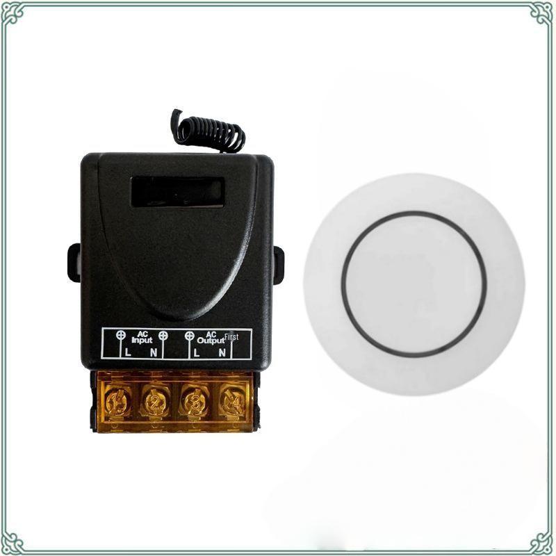 Беспроводной пульт дистанционного управления 220 В 30 А для водяного насоса, двигателя, кухонной вытяжки, вытяжного вентилятора и распылителя.