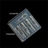 Creative Crystal Nail Art Mold for 3D Flower Butterfly Designs Perfect for Home Manicures