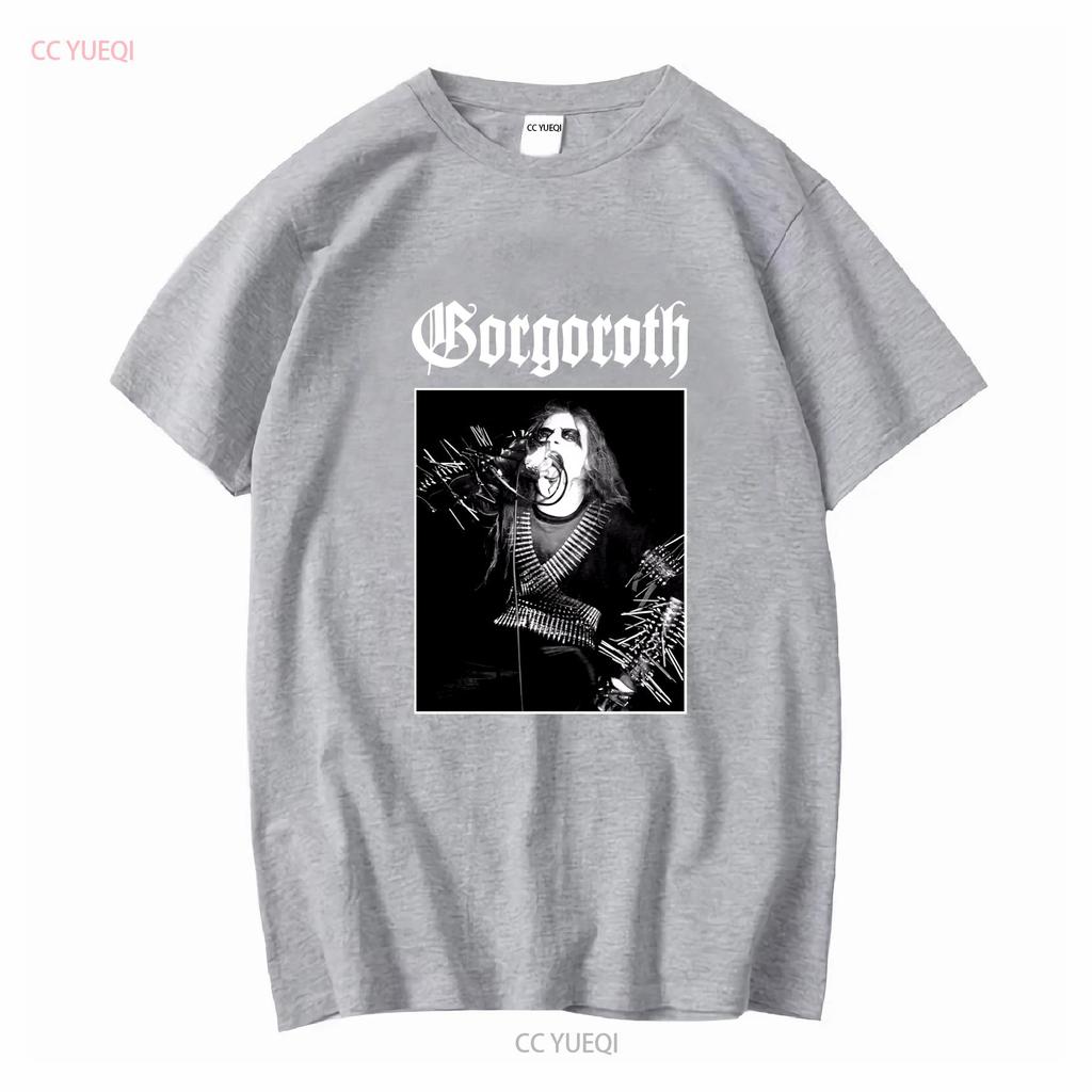 Gorgoroth Футболка The Sin Of Хлопок Черный S до 5XL Md1469 С длинным или коротким рукавом Винтажная стирка Повседневная Унисекс Немного Мужской