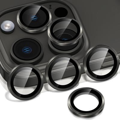 Крышка объектива камеры совместима с iPhone 13, 13 Pro Max, защита камеры из алюминиевого сплава, закаленное стекло, пленка для камеры iPhone 13 Pro Max, защита от царапин