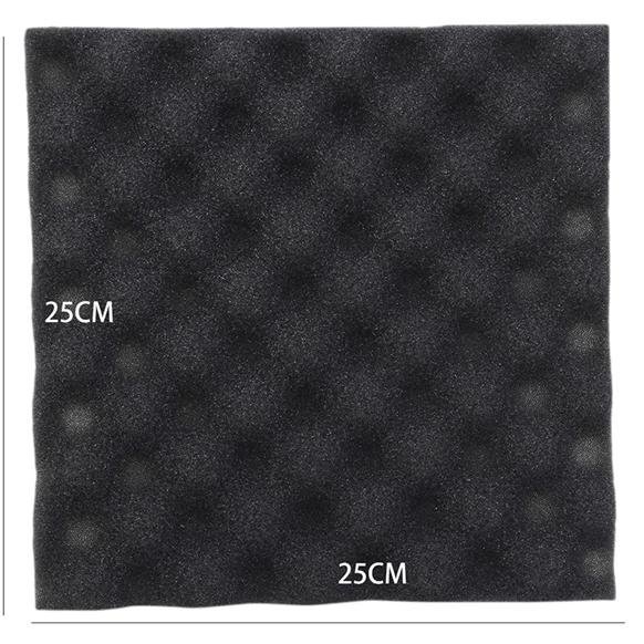 12 шт. пенопластовая звукоизоляция хлопковая звукоизоляция звукопоглощающая пена звукопоглощающий губчатый материал для студии звукозаписи