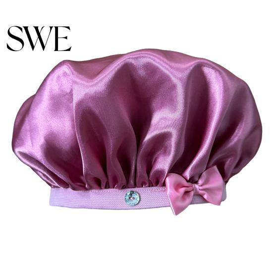 Hair Protection Cap No Heat Curling for Women, Overnight Sleeping Curler Bonnet, Breathable Curls Roller Hat Medium, Long Multi-use Bonnet