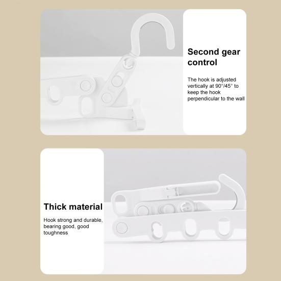 5 шт. складных вешалок для одежды Высокая прочность Сильная несущая способность Нелегко деформируется Портативный