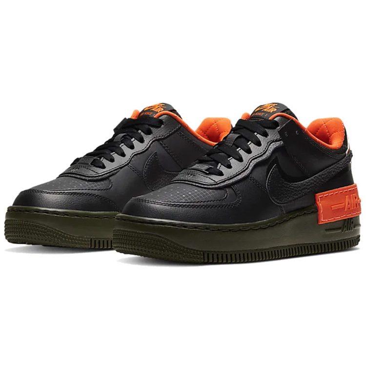 Nike Air Force 1 Low Shadow Черный Гипер Малиновый Хаки Грузовой Женские CQ3317-001