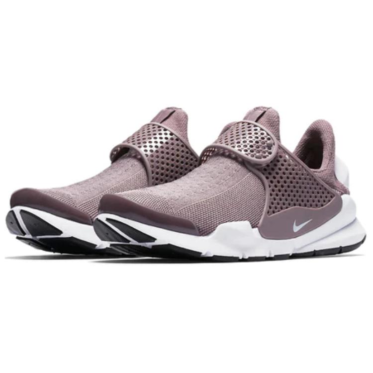 Nike Sock Dart Taupe Grey Женские кроссовки Бело-Черные 848475-201