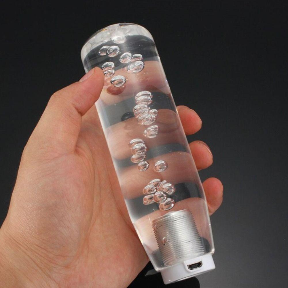 Shift Head Car-styling Car Shift Knob LED Light Shifter Manual Gear Stick Knob Bubble Shifter Lever