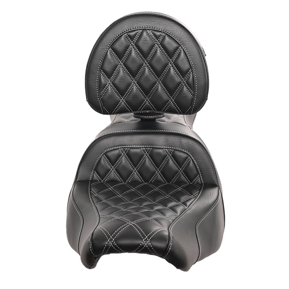 Мягкая подушка сиденья с поддержкой спины для Harley-Davidson Softail Streetfighter 18-25