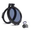 UURIG R-82 82mm Rapid Filter System Camera Lens ND Filter Metal Adapter Ring Compatible with Canon