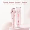 Women Hair Removal Razor Electric Epilator Portable Painless Pubic Legs Body Hair Trimmer for Ladies Bikini Underarms Legs Hair