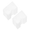200pcs Round Hole Disposable Face Rest Cover NonWoven Fabric Massage Bed Table Face Covers
