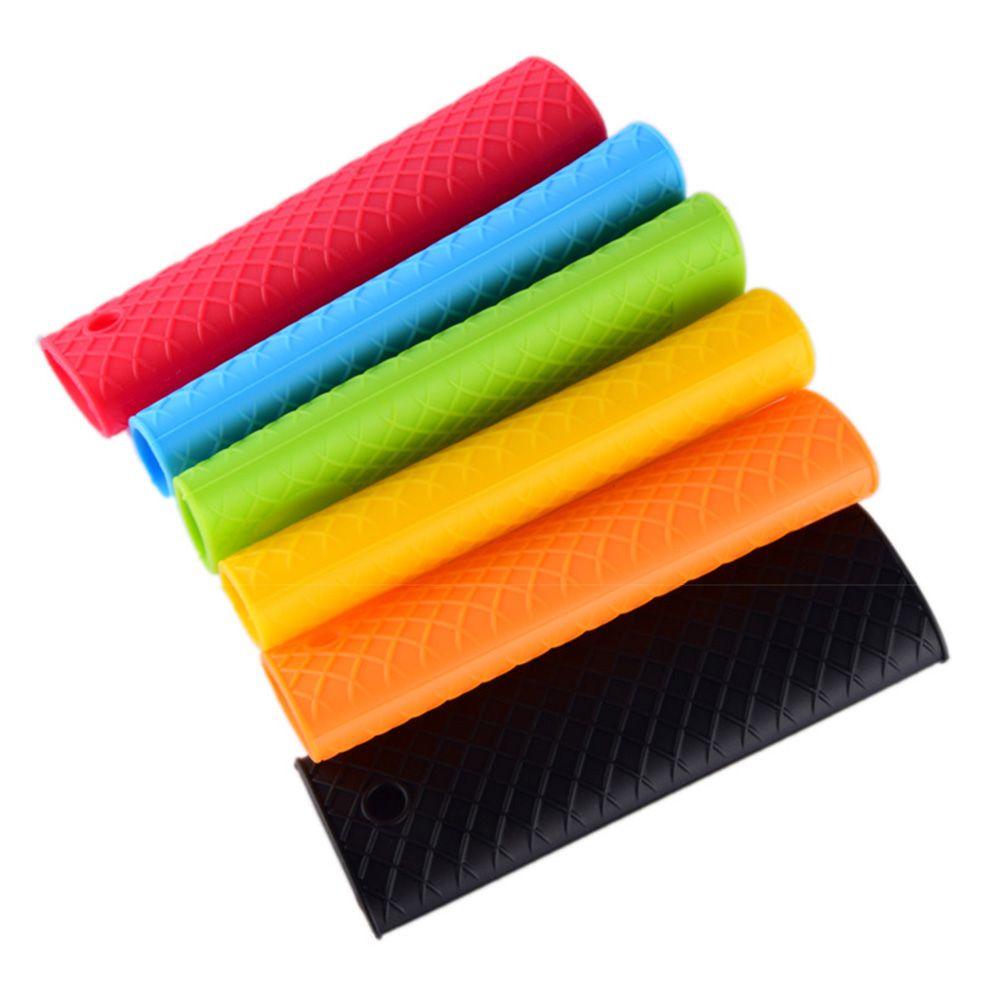 New Kitchen Tools Non-Slip Pot Pan Handles Sleeve Slip Cover Grip Silicone Holder Saucepan Handle