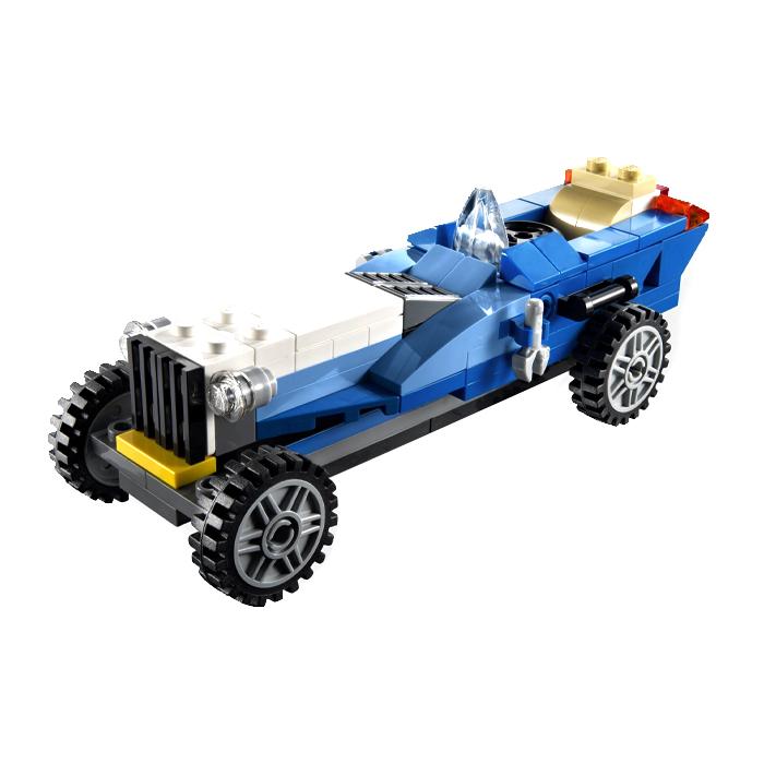 LEGO Creator 3 in 1 Blue Sports Car Building Blocks 152pcs 6913