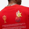 Jordan T Shirts Men's Red Crew Neck Moderate Straight Fit DR2951-657