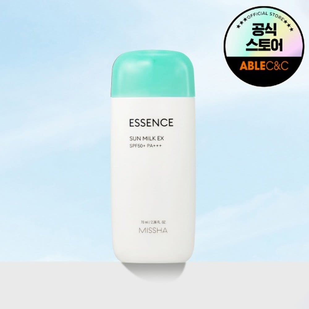 [1+1][MISSHA] All Around Safe Block Essence Sunmilk EX SPF50+/PA+++ 70ml