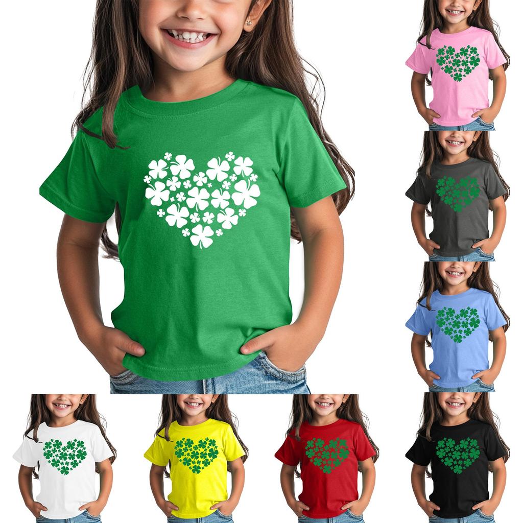 Футболка для детей, однотонная, с коротким рукавом, свободный крой, топы-пуловеры для мальчиков и девочек