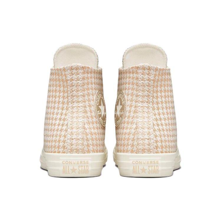 Converse Chuck Taylor All Star Модные Повседневные Удобные Высокие Кеды из Канваса Унисекс Розовые Белые A04278C