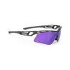Спортивные солнцезащитные очки RUDYPROJECT TRALYX SLIM в цвете Crystal Violet + Ash/Multi-Laser (SP784257-0000)