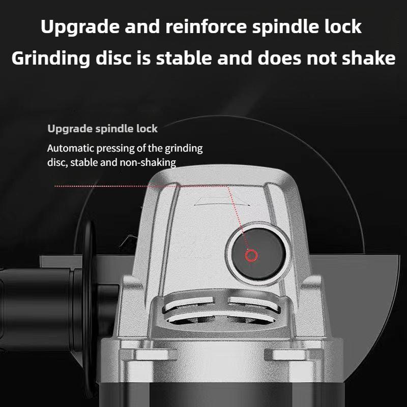 Portable Handheld Cutting Machine Rechargeable Multifunctional Polishing Machine High Power Electric Angle Grinder