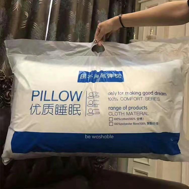Подушка для отеля Non-Collapse защищает шейный отдел позвоночника High Pillow Core. Домашняя подушка Bed and Breakfast Special Whole-head Pillow Core