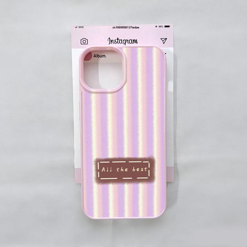 Удачи Крутой Полосатый Чехол для Телефона для IPhone 17 16 Pro Max 15 14 13 12 11 XS X XR 7 8 Plus SE20 17Air Противоударный Чехол