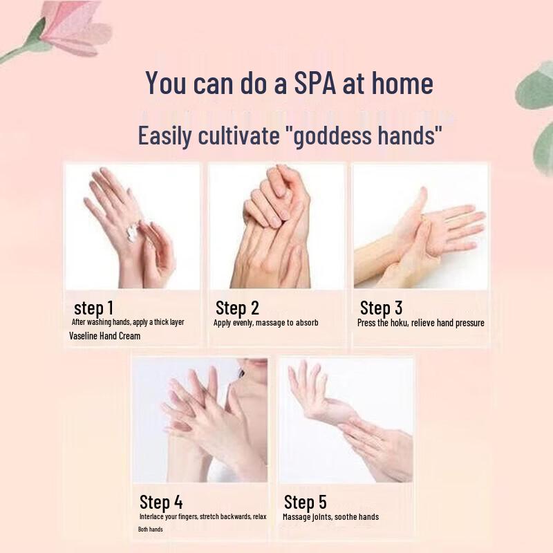 Vaseline Moisturizing Hand Cream Rose Scent