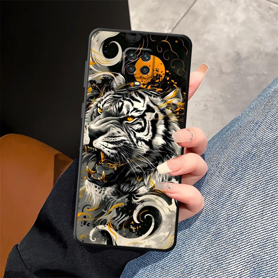 Case for Xiaomi Redmi Note 14 12C 13C A1 A2 A3 12S 12 11 Pro 11S 14C A4 A5 13 Pro Plus 10 K40 K80 9 8 7 Phone Cover Trendy Tiger