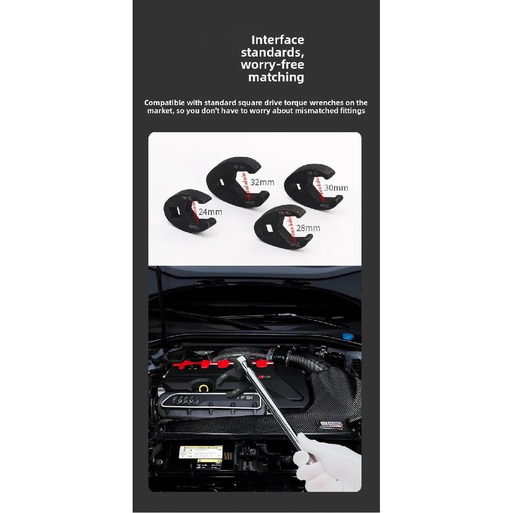19-Piece Adjustable Wrench Set - 10-22mm Metric & 3/8" Open-End Spanner Auto Repair Tool Kit