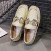 Новые туфли на плоской подошве Full Of Drill весна-лето женские мягкие однобортные туфли женские роскошные повседневные туфли лоферы 35-40