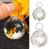 5pcs Chandelier Parts Ornament Hanging Crystal Ball Pendant Clear Faceted
