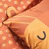 Parure de couette 140 x 200 "Funny Lion" Réversible 100% Coton / 57 Fils/cm²
